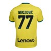 Camiseta de fútbol Inter Milan BROZOVIC 77 Tercera Equipación 2022-23 - Hombre